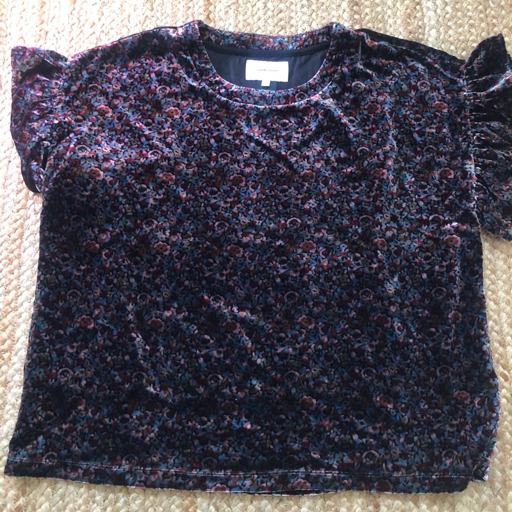 Current/Elliott flutter sleeve top US sz 6